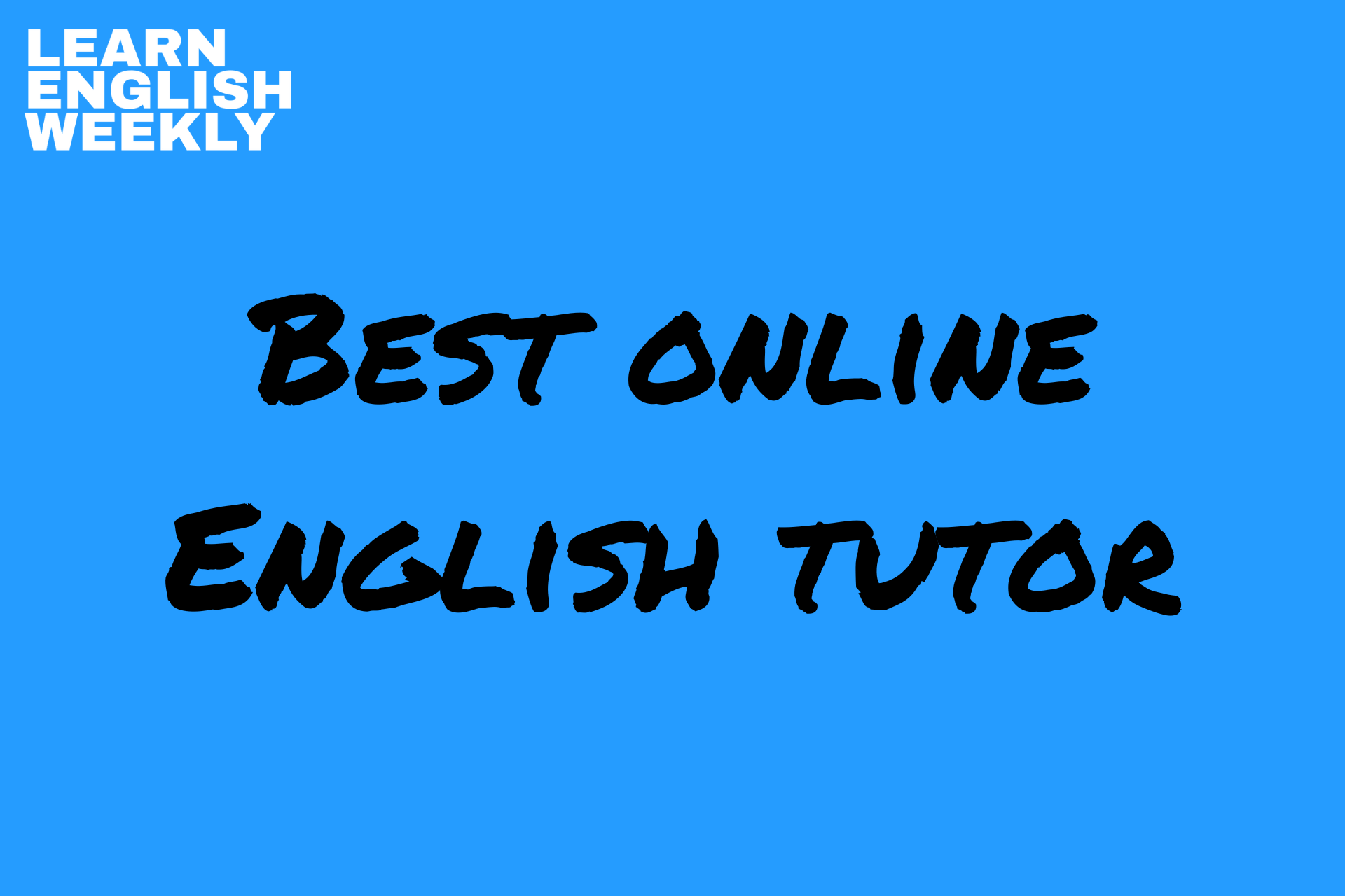 best online english tutor