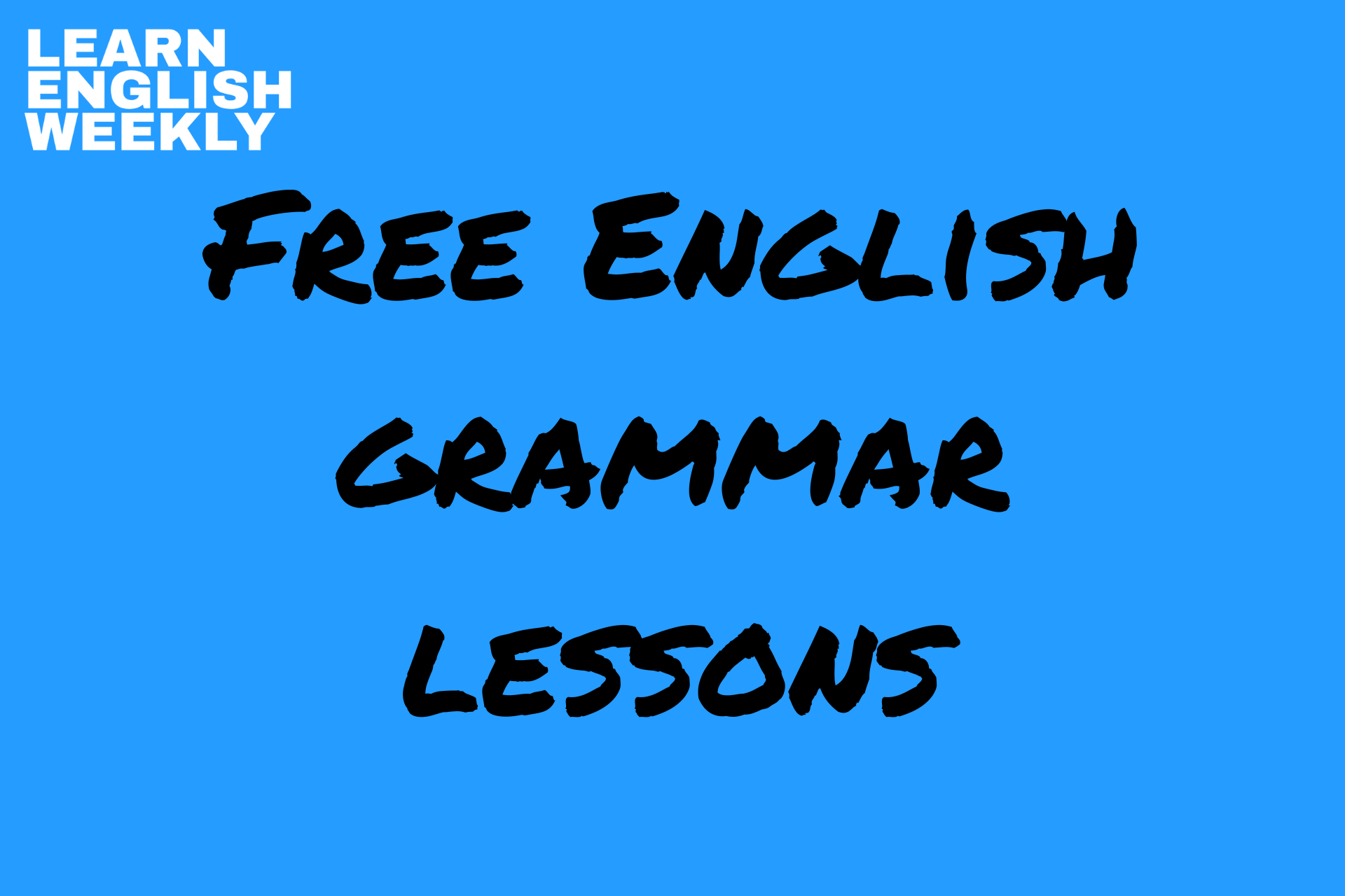 free english grammar lessons