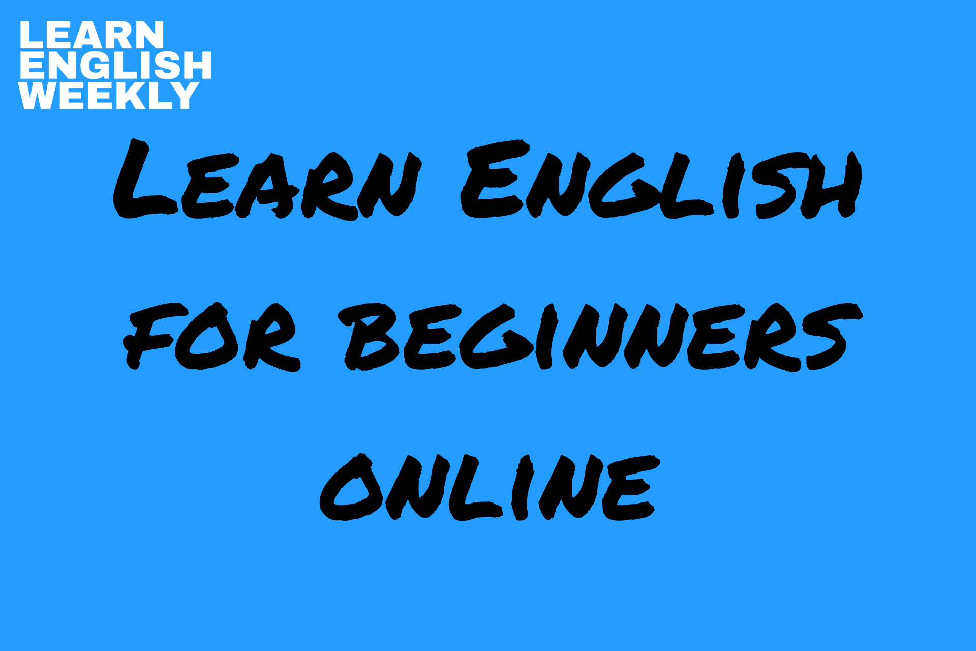 learn english for beginners online