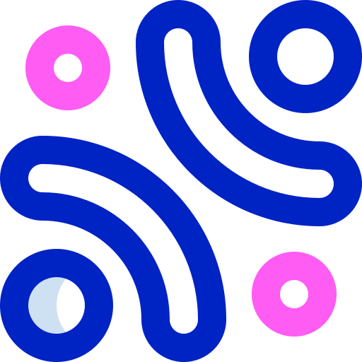 abstract  bilingual icons