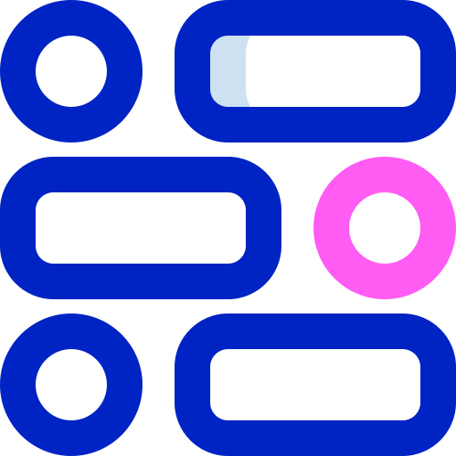 abstract poll icons