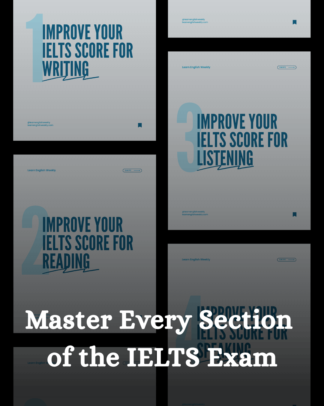 master every section portrait ielts practice bundle