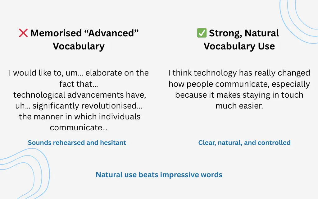 natural-use-beats-impressive-words